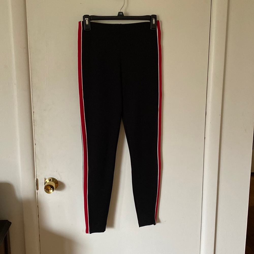 Stretchy dress pants.